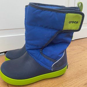 Crocs Unisex-Child LodgePoint Snow Boot